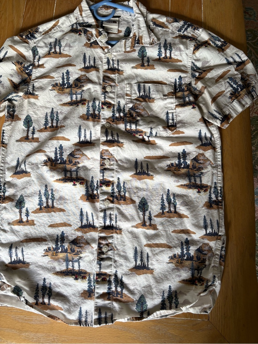 The North Face‎ Short Sleeve Button Up Baytrail camping Button Down